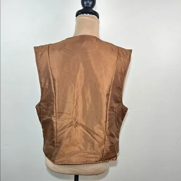 Baxter & Wells leather vest size large - Picture 2 of 10